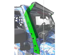 Steinjager LED Lights and Brackets Wrangler JK 2007-2018 A-Pillar Mount Brackets Only Neon Green