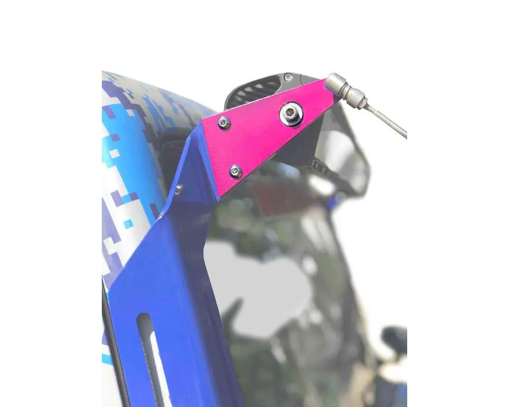 Steinjager LED Lights and Brackets Wrangler JK 2007-2018 Limb Lifter A-Pillar Add On Brackets and Cables Only Hot Pink - J0047550