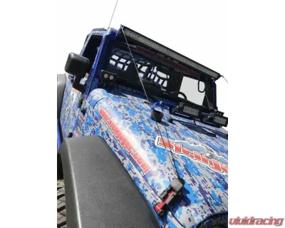 Steinjager LED Lights and Brackets Wrangler JK 2007-2018 Limb Lifter A-Pillar Add On Brackets and Cables Only Southwest Blue - J0047537