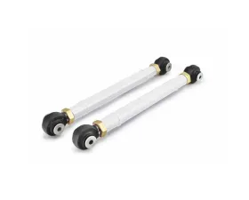 Steinjager Control Arms, Front Lower Wrangler TJ 1997-2006 Double Adjustable, Heim Style 0-6 Inch Lift Cloud White