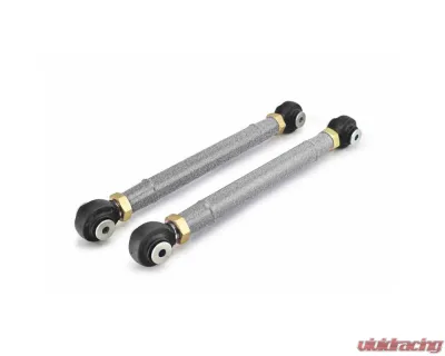 Steinjager Control Arms, Front Lower Wrangler TJ 1997-2006 Double Adjustable, Heim Style 0-6 Inch Lift Gray Hammertone - J0047327