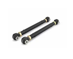 Steinjager Control Arms, Front Lower Wrangler TJ 1997-2006 Double Adjustable, Heim Style 0-6 Inch Lift Texturized Black
