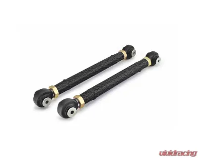 Steinjager Control Arms, Front Lower Wrangler TJ 1997-2006 Double Adjustable, Heim Style 0-6 Inch Lift Texturized Black - J0047326