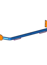 Steinjager Harness Bar Kit Wrangler JK 2007-2018 Playboy Blue 4 Door                                     - J0047557 - Image 3