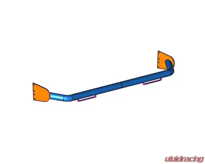 Steinjager Harness Bar Kit Wrangler JK 2007-2018 Playboy Blue 4 Door - J0047557