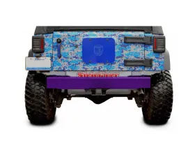 Steinjager Bumper, Rear Wrangler JK 2007-2018 Cap Style Sinbad Purple