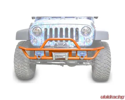Steinjager Bumper, Front, Tube Wrangler JK 2007-2018 Fluorescent Orange - J0048120