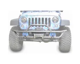 Steinjager Bumper, Front, Tube Wrangler JK 2007-2018 Gray Hammertone