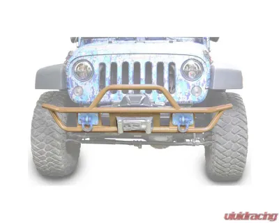 Steinjager Bumper, Front, Tube Wrangler JK 2007-2018 Military Beige - J0048128