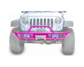 Steinjager Bumper, Front, Tube Wrangler JK 2007-2018 Hot Pink