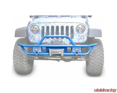 Steinjager Bumper, Front, Tube Wrangler JK 2007-2018 Playboy Blue - J0048123