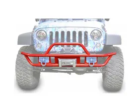 Steinjager Bumper, Front, Tube Wrangler JK 2007-2018 Red Baron