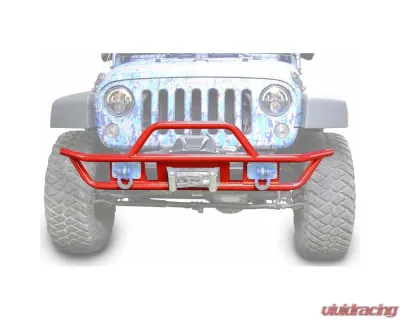 Steinjager Bumper, Front, Tube Wrangler JK 2007-2018 Red Baron - J0048121