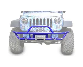 Steinjager Bumper, Front, Tube Wrangler JK 2007-2018 Southwest Blue