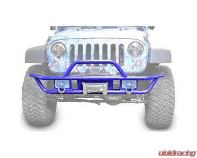 Steinjager Bumper, Front, Tube Wrangler JK 2007-2018 Southwest Blue - J0048122