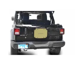 Steinjager Spare Tire Carrier Delete Plate Wrangler JL 2018 to Present Military Beige
