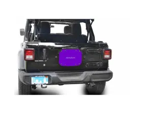 Steinjager Spare Tire Carrier Delete Plate Wrangler JL 2018 to Present Sinbad Purple