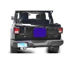 Steinjager Spare Tire Carrier Delete Plate Wrangler JL 2018 to Present Southwest Blue