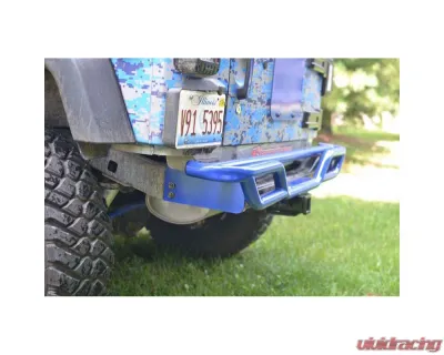 Steinjager Bumpers Wrangler JK 2007-2018 Bumper, Rear, Tube Black - J0048158