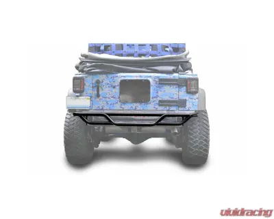 Steinjager Bumpers Wrangler JK 2007-2018 Bumper, Rear, Tube Black - J0048158
