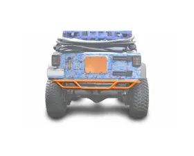 Steinjager Bumpers Wrangler JK 2007-2018 Bumper, Rear, Tube Fluorescent Orange