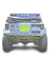 Steinjager Bumpers Wrangler JK 2007-2018 Bumper, Rear, Tube Gecko Green                                     - J0048173 - Image 2