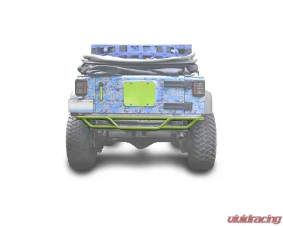 Steinjager Bumpers Wrangler JK 2007-2018 Bumper, Rear, Tube Gecko Green - J0048173