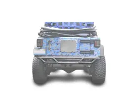 Steinjager Bumpers Wrangler JK 2007-2018 Bumper, Rear, Tube Gray Hammertone