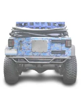 Steinjager Bumpers Wrangler JK 2007-2018 Bumper, Rear, Tube Gray Hammertone                                     - J0048169 - Image 2