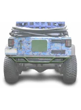 Steinjager Bumpers Wrangler JK 2007-2018 Bumper, Rear, Tube Locas Green                                     - J0048166 - Image 2