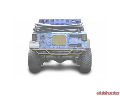 Steinjager Bumpers Wrangler JK 2007-2018 Bumper, Rear, Tube Military Beige - J0048167