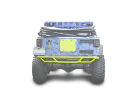 Steinjager Bumpers Wrangler JK 2007-2018 Bumper, Rear, Tube Neon Yellow