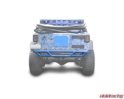 Steinjager Bumpers Wrangler JK 2007-2018 Bumper, Rear, Tube Playboy Blue - J0048162