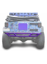 Steinjager Bumpers Wrangler JK 2007-2018 Bumper, Rear, Tube Sinbad Purple                                     - J0048170 - Image 2