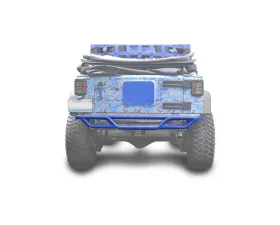 Steinjager Bumpers Wrangler JK 2007-2018 Bumper, Rear, Tube Southwest Blue