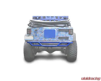 Steinjager Bumpers Wrangler JK 2007-2018 Bumper, Rear, Tube Southwest Blue - J0048161