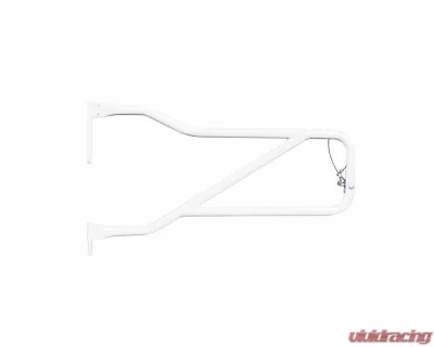 Steinjager Doors, Tubular Gladiator JT 2019 to Present Cloud White Front Doors - J0048948