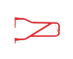 Steinjager Doors, Tubular Gladiator JT 2019 to Present Red Baron Front Doors