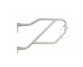 Steinjager Doors, Tubular Gladiator JT 2019 to Present Gray Hammertone Rear Doors