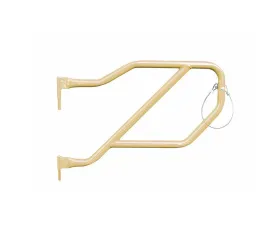 Steinjager Doors, Tubular Gladiator JT 2019 to Present Military Beige Rear Doors