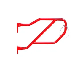 Steinjager Doors, Tubular Gladiator JT 2019 to Present Red Baron Rear Doors