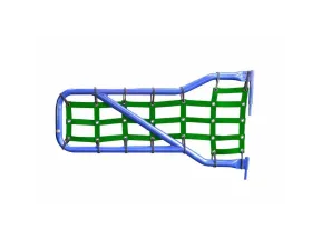 Steinjager Doors, Covers Gladiator JT 2019 to Present Front Doors Only Green Cargo Design