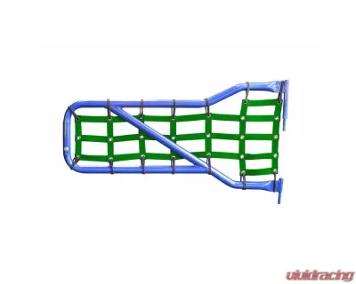 Steinjager Doors, Covers Gladiator JT 2019 to Present Front Doors Only Green Cargo Design - J0049035