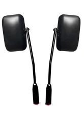 Steinjager Mirror Gladiator JT 2019 Door Hinge Mounted Poly Isolated Black                                     - J0048916 - Image 4