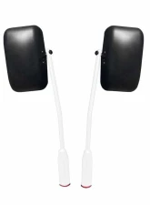 Steinjager Mirror Gladiator JT 2019 Door Hinge Mounted Poly Isolated Cloud White                                     - J0048930 - Image 4