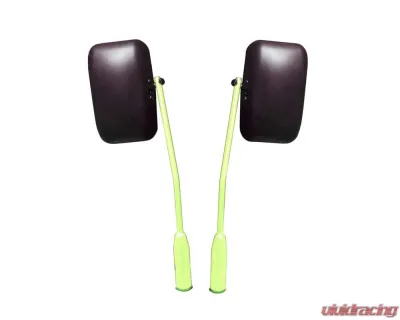 Steinjager Mirror Gladiator JT 2019 Door Hinge Mounted Poly Isolated Gecko Green - J0048932
