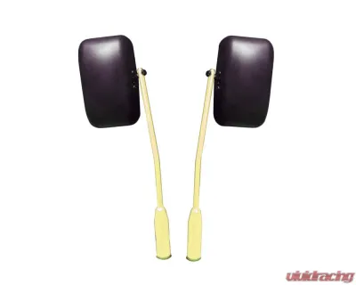 Steinjager Mirror Gladiator JT 2019 Door Hinge Mounted Poly Isolated Lemon Peel - J0048921
