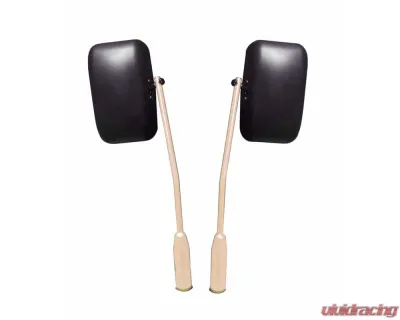 Steinjager Mirror Gladiator JT 2019 Door Hinge Mounted Poly Isolated Military Beige - J0048925