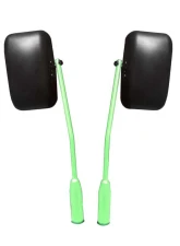 Steinjager Mirror Gladiator JT 2019 Door Hinge Mounted Poly Isolated Neon Green                                     - J0048922 - Image 4
