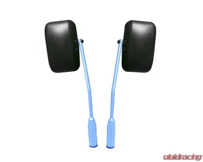Steinjager Mirror Gladiator JT 2019 Door Hinge Mounted Poly Isolated Playboy Blue - J0048920